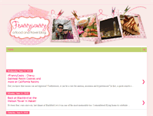 Tablet Screenshot of frannywanny.com